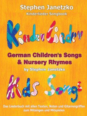 cover image of Kinderlieder Songbook--German Children's Songs & Nursery Rhymes--Kids Songs